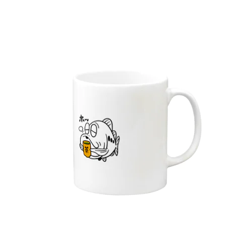 ホッとするオオクチくん Mug