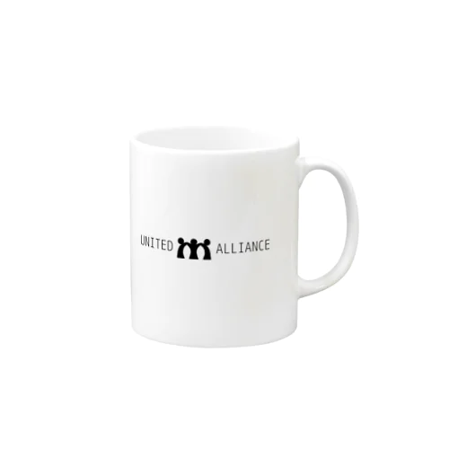 UPA　peoples　BLACK Mug