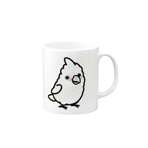 Chubby Bird シロビタイムジオウム Mug