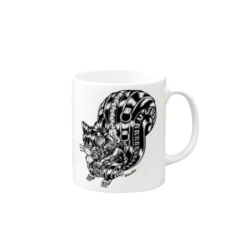 Animalia Kinky “ Black Squirrel ” Mug