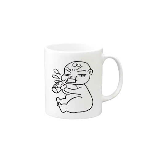 人肌なめてんのか Mug