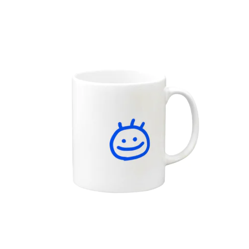 まんまるくんブルー Mug