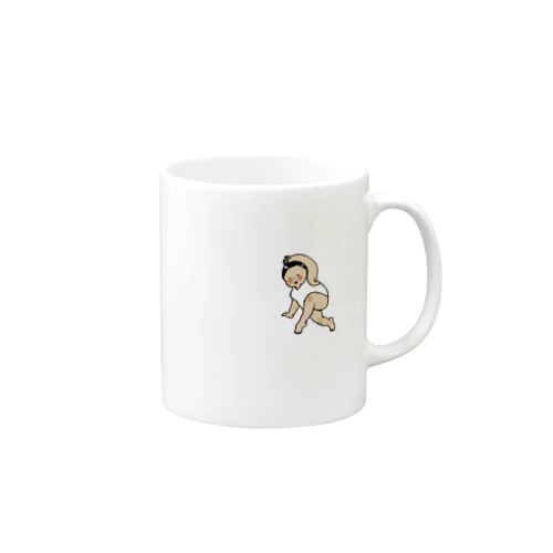 このポーズで大体悩殺 Mug