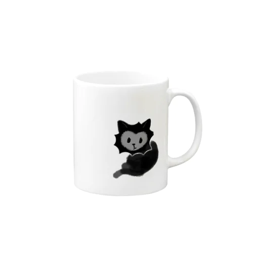 トゲトゲハート猫 Mug