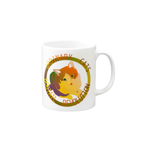 Ordinary Cats03h.t.(秋) Mug