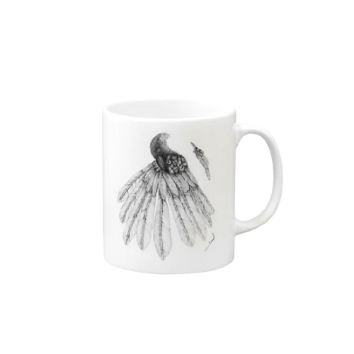 black bird Mug