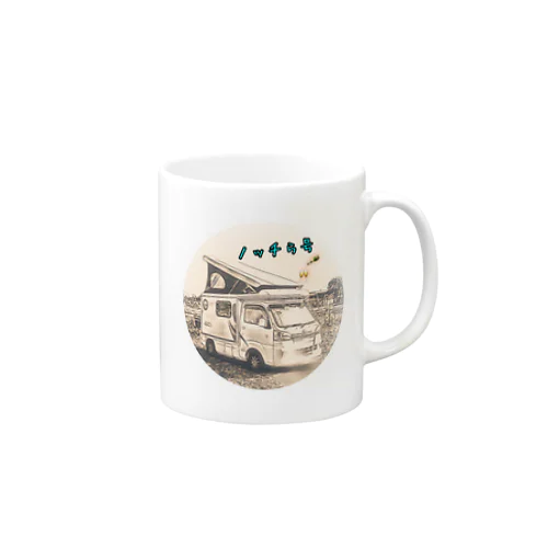 ノッチら号オリジナルアイコン(表バージョン) Mug