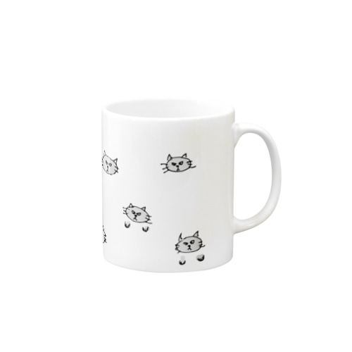 怒ってないよネコ Mug