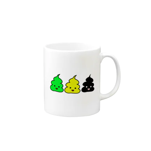 うんちくんトリオ Mug