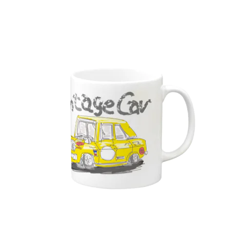 ビンテージカー Mug