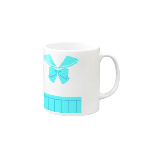 ドットセーラー服（アクア） Mug