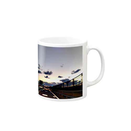 つぶやき鳥の雲 Mug