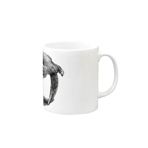 スミロドン（頭の骨） Mug