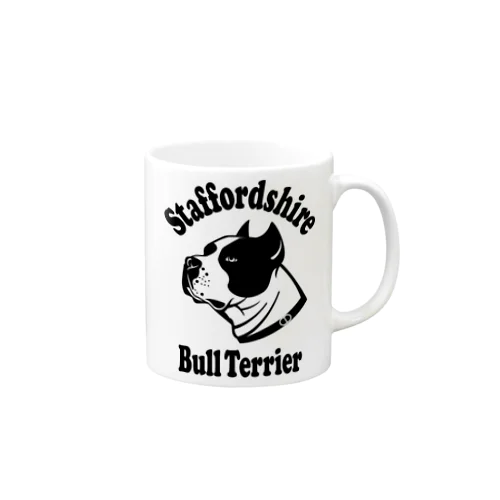 Staffordshire Bull Terrier / スタッフォードシャー・ブルテリア マグカップ