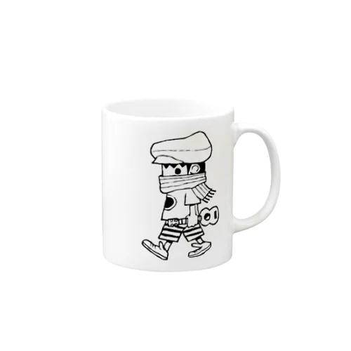 さすらいのレレボーイ（シロ） Mug