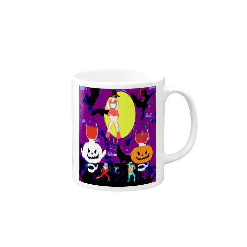 ハロウィーンコーヒーパーティー マグカップ