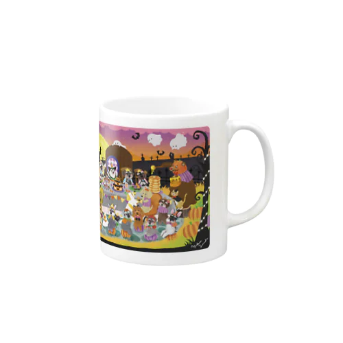 秘密のハロウィーンパーティ Mug