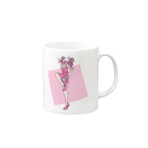 ケイトベアの桜チャイナ Mug