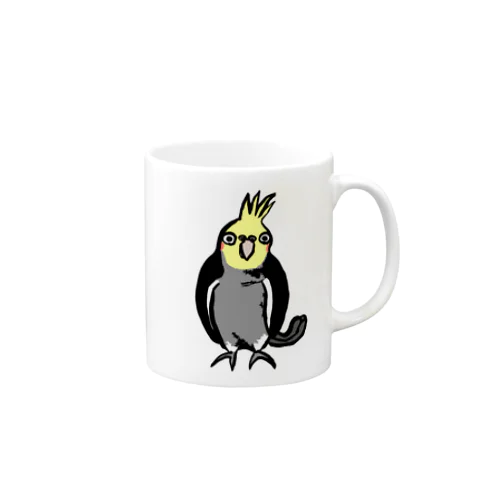 オカメインコのオス君 Mug