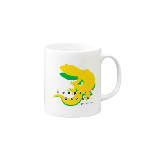 レオパレゲエカラーシルエット Mug