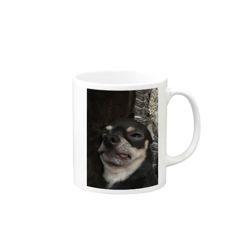 ブサカワ系犬 Mug