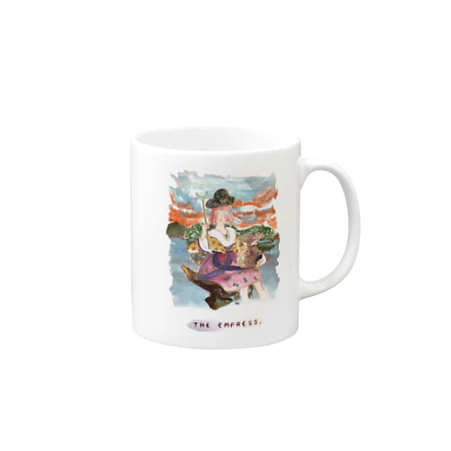 【タロットカード×埴輪】THE EMPRESS/女帝 Mug