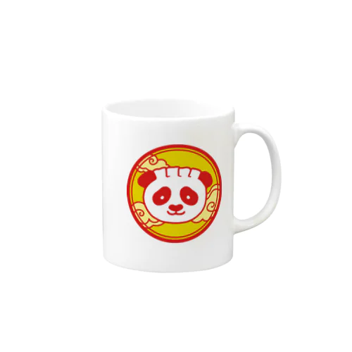 餃子熊猫　円 Mug