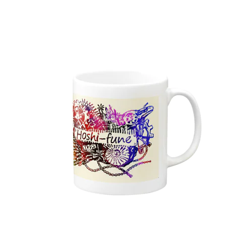 星舟 白鴉星マグカップ Mug