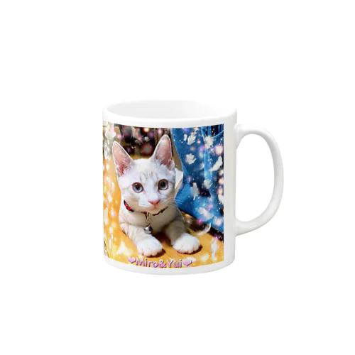 ふわふわのお友達ミロちゃんin北海道 Mug