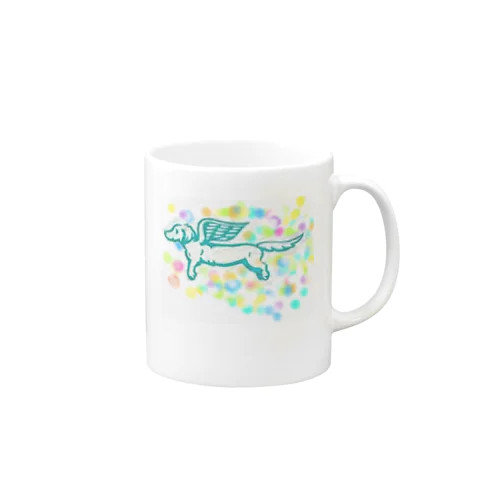 ミニチュアダックス天使 Mug