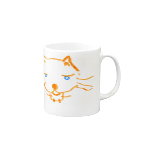 オレンジ色の猫 ねこっと Mug