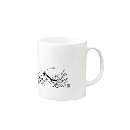 猫猫戯画 Mug