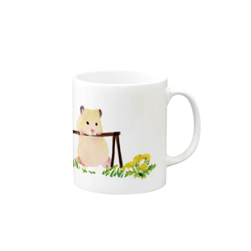 【KAMAP】タンポポとキンクマ Mug