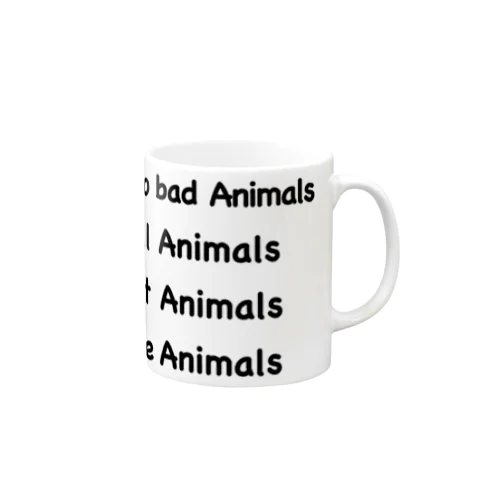 I love animals Mug