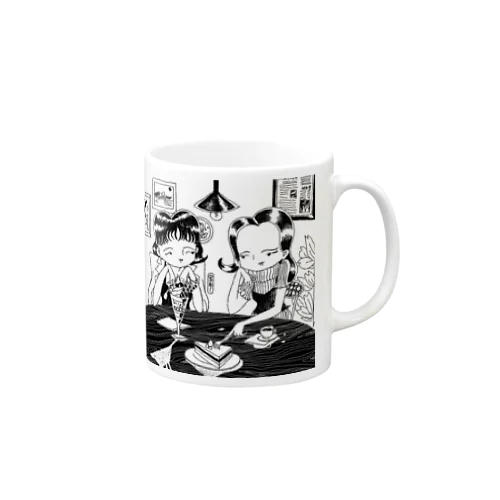 スイーツ女子会 Mug