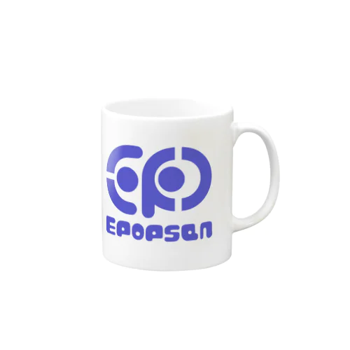 イポップサンロゴマーク青 Mug