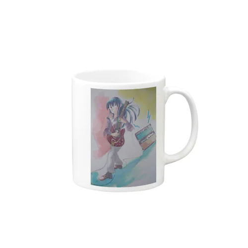 ロックンロールガールグッズ Mug