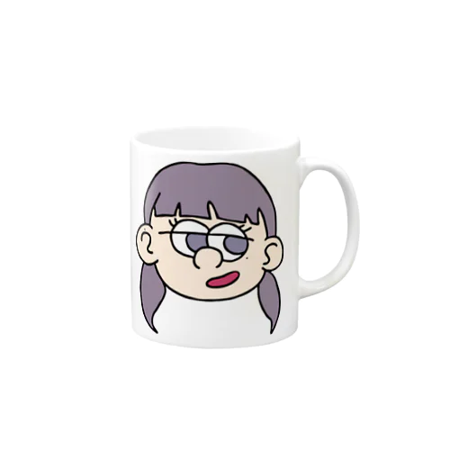 憎たらしい感じの女 Mug