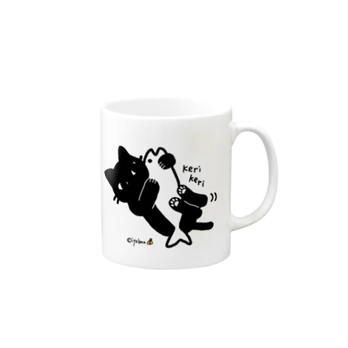 ケリケリねこ Mug