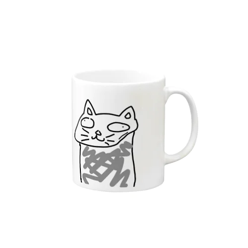 アホそうなネコ Mug