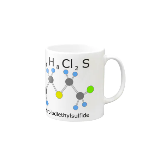 2,2'-硫化ジクロロジエチル Mug