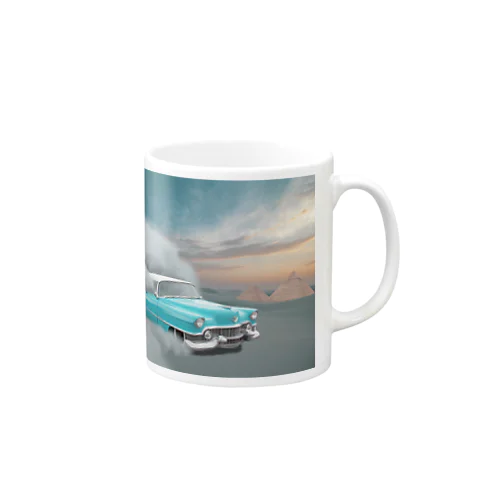 空飛ぶ車 Mug