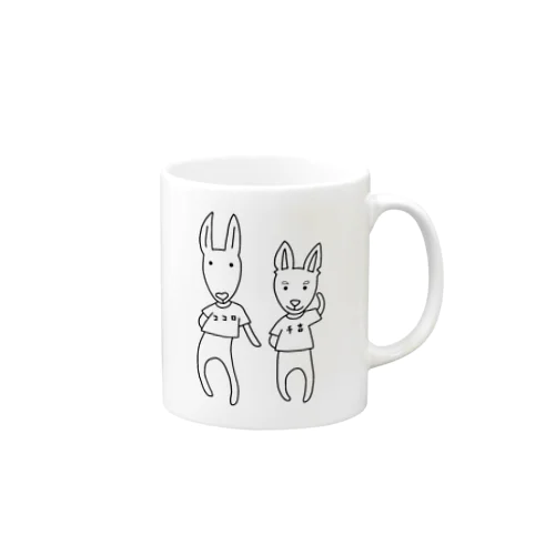 ココロと千吉 Mug