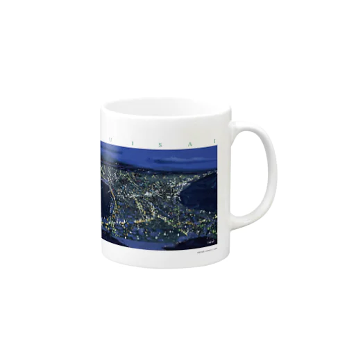 【水彩】 Hakodate Mug