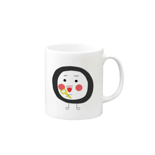 「タイヤくん」マグカップ Mug