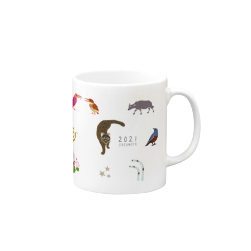 しまのなかま 2021IRIOMOTE文字入り Mug
