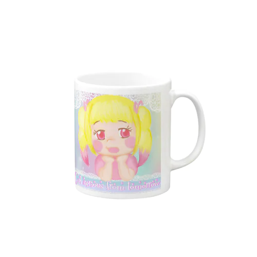 もりあり来月からやる気だす（文字なしver.） Mug