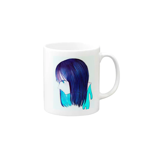 インナーカラーな女の子 Mug