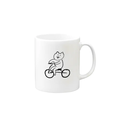 サイクリングねこ Mug
