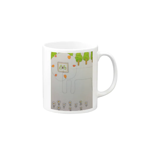 おさんぽらいおんくん Mug